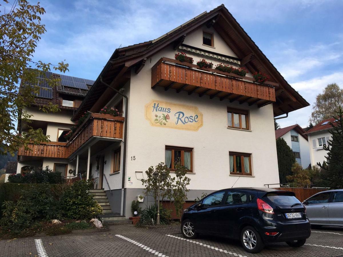 Pension Haus Rose Oberharmersbach Εξωτερικό φωτογραφία